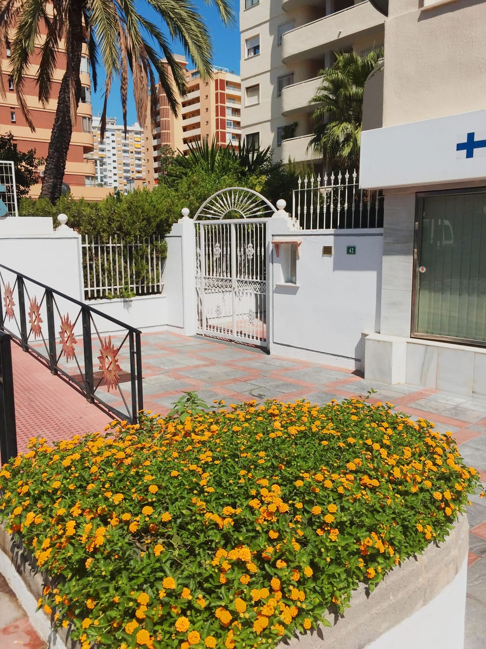 Primary entrance gate 