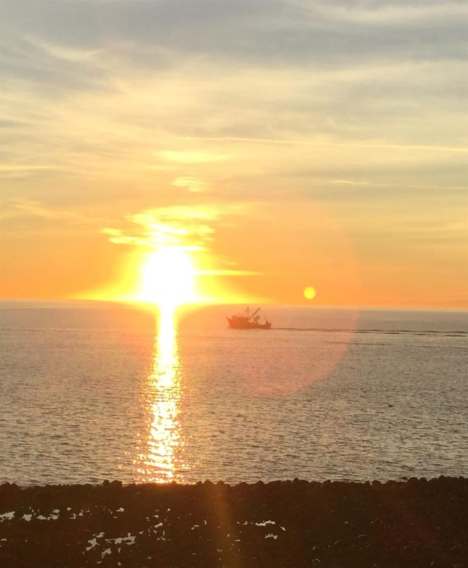 Sunset view off Malecon in Old Port