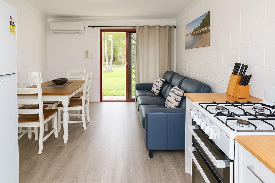 Standard 2 Bedroom Unit | Private kitchen | Full-size fridge, microwave, oven, stovetop