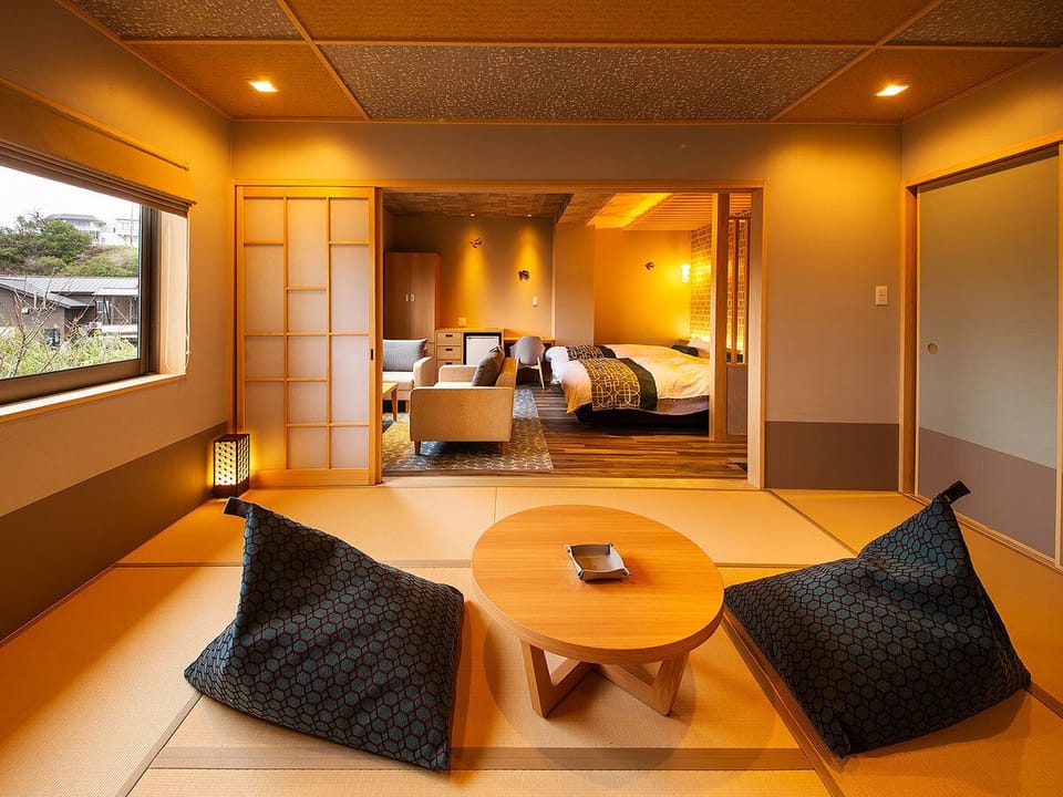 Wano Ka Suite Toki Leaf Drops (Non-smoking) | Minibar, in-room safe, desk, bed sheets
