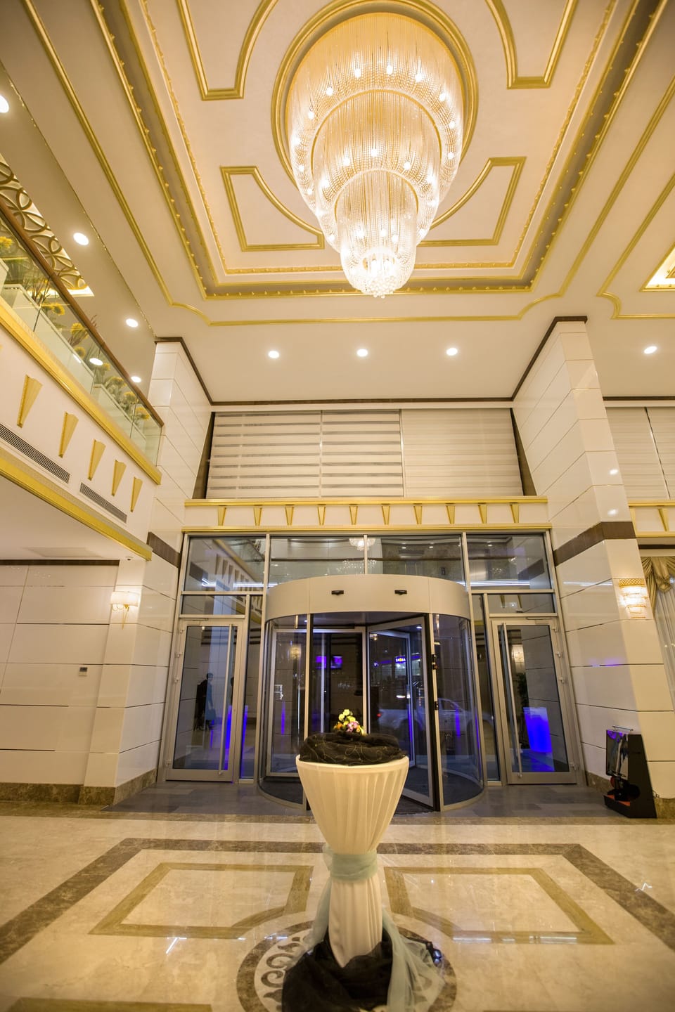 Interior entrance