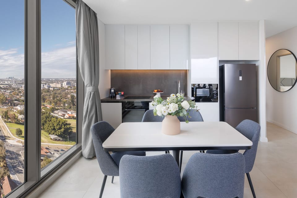 2 Bedroom Sky Suite | Private kitchen | Fridge, microwave, stovetop, dishwasher