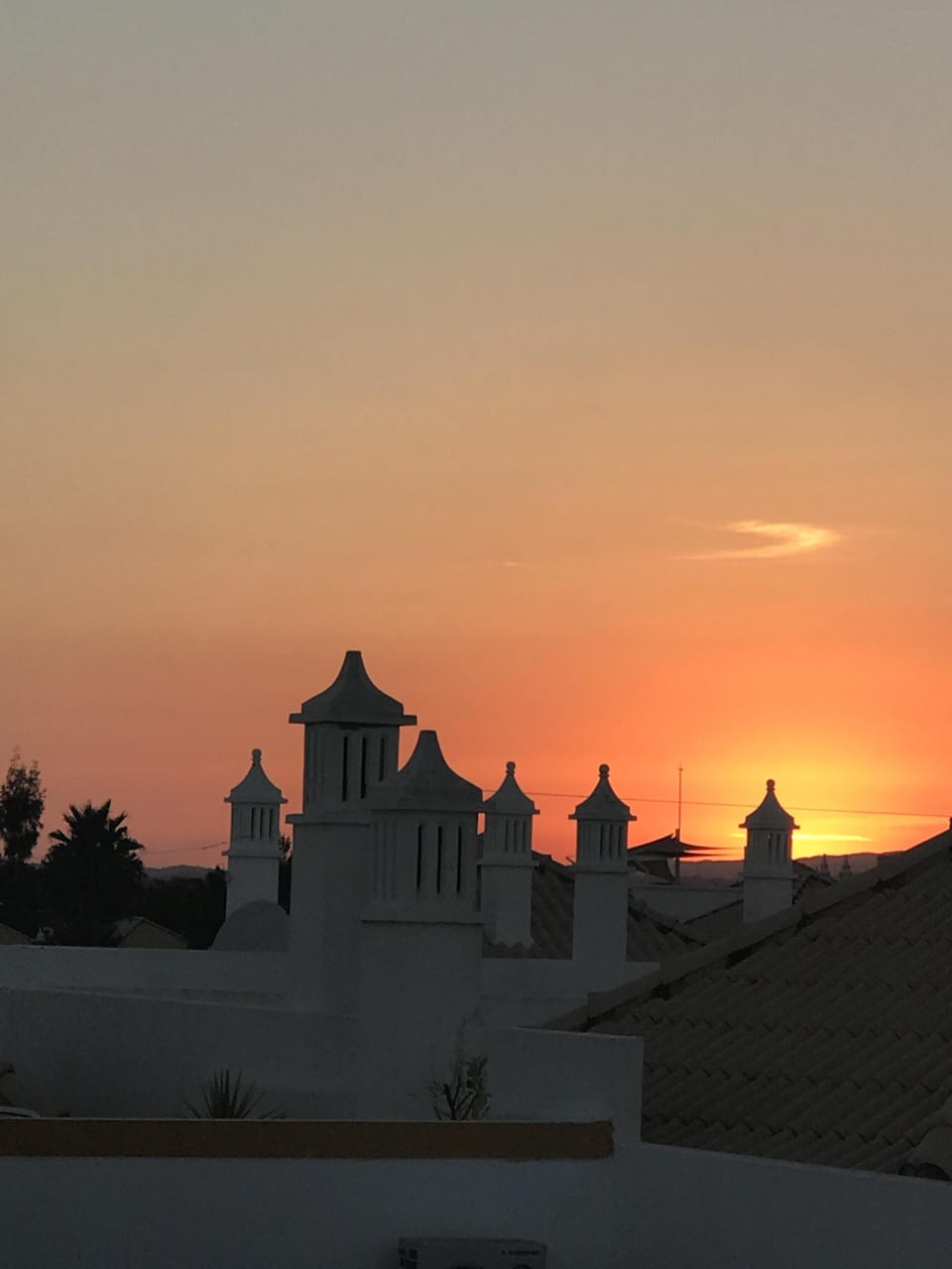 Terraço - vista pôr do sol 