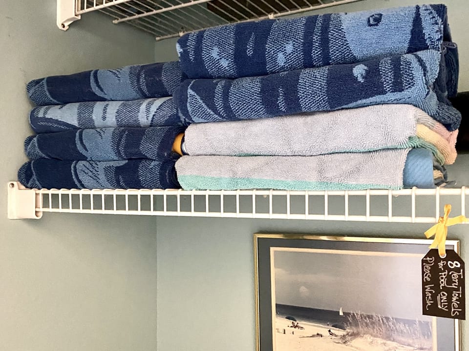 Pool Towels Provided