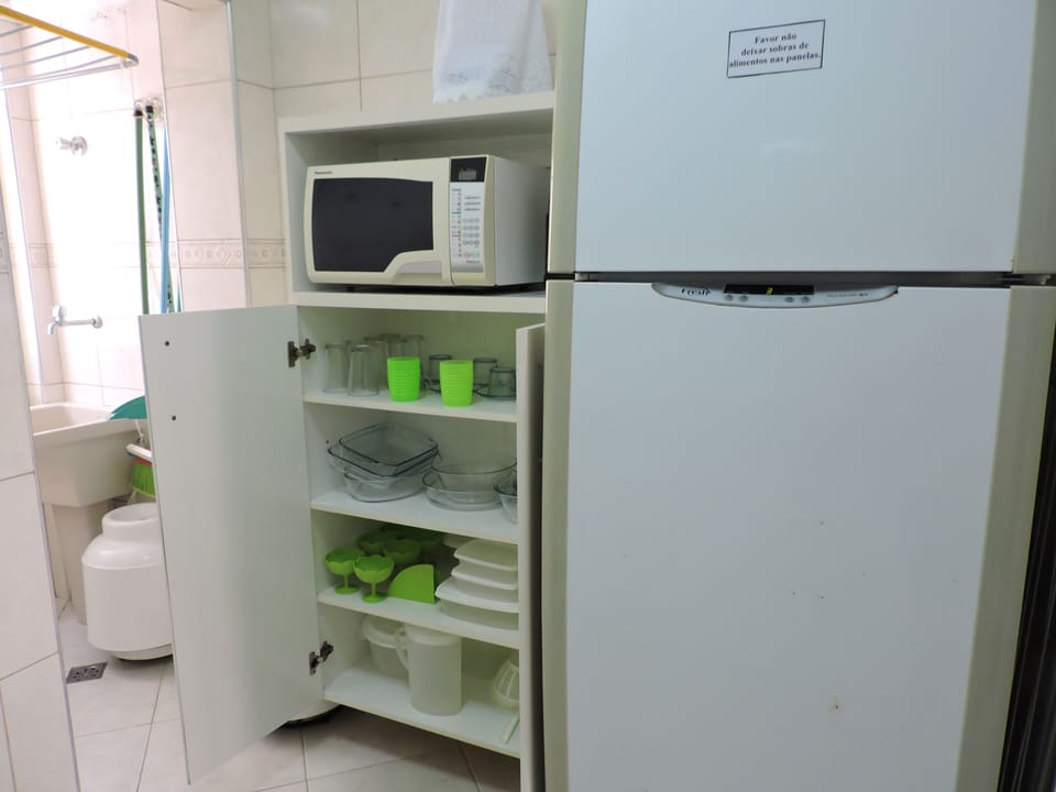 Apartment | Private kitchen | Fridge, microwave, oven, cookware/dishes/utensils