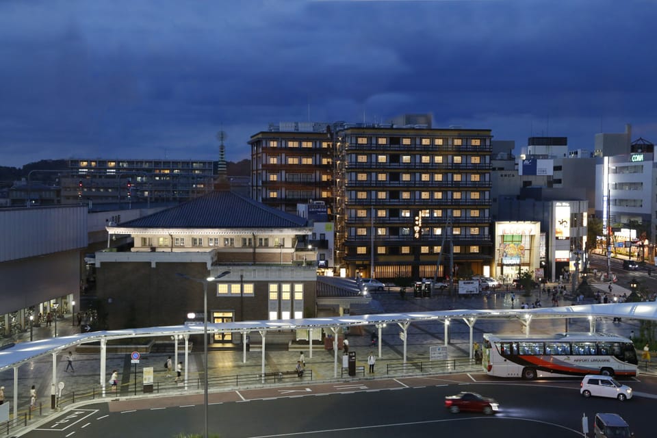 Front of property - evening/night