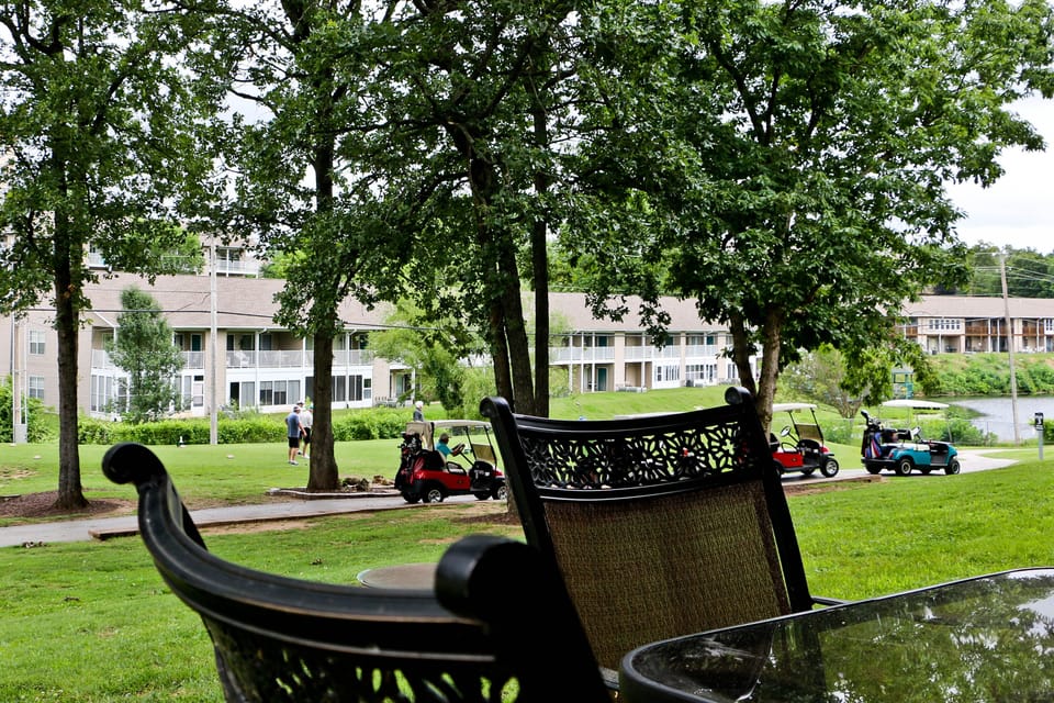 View from our retreats patios