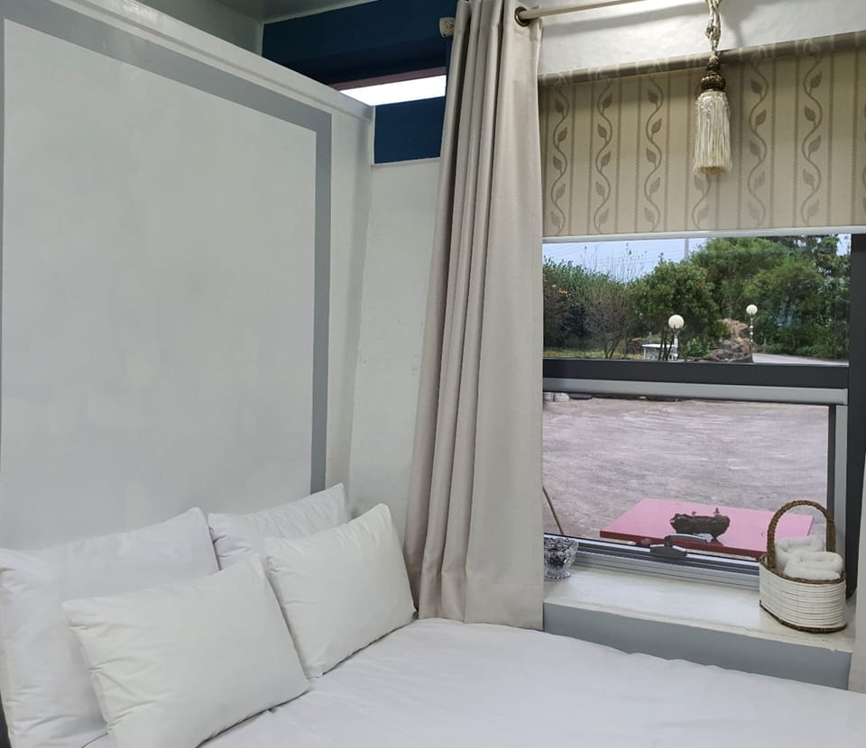 ROOM A (Green Tangerine) | View from room