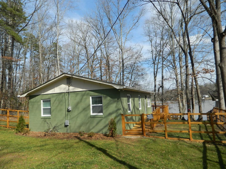 Outside view of bungalow