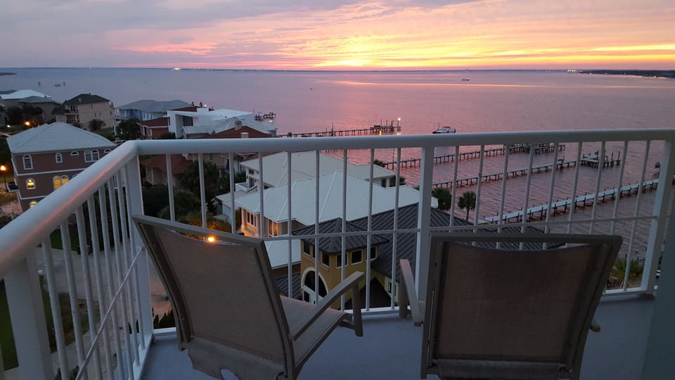 Sunset Over Sound