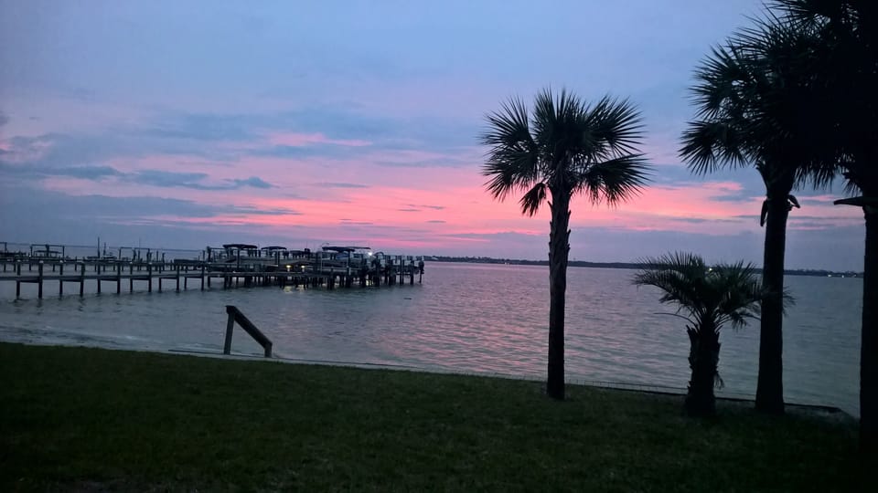 Sunset over Sound 