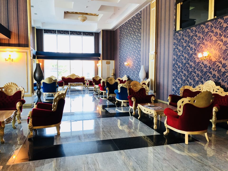 Lobby sitting area