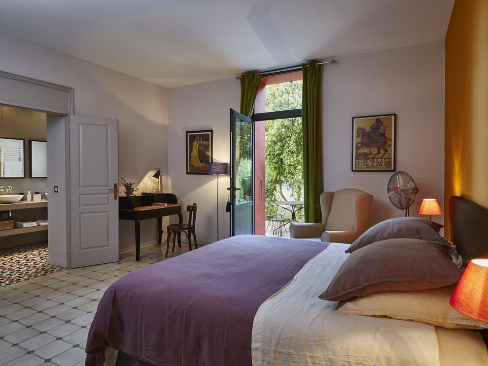Superior Double Room, Garden View (et montagne RDC)
