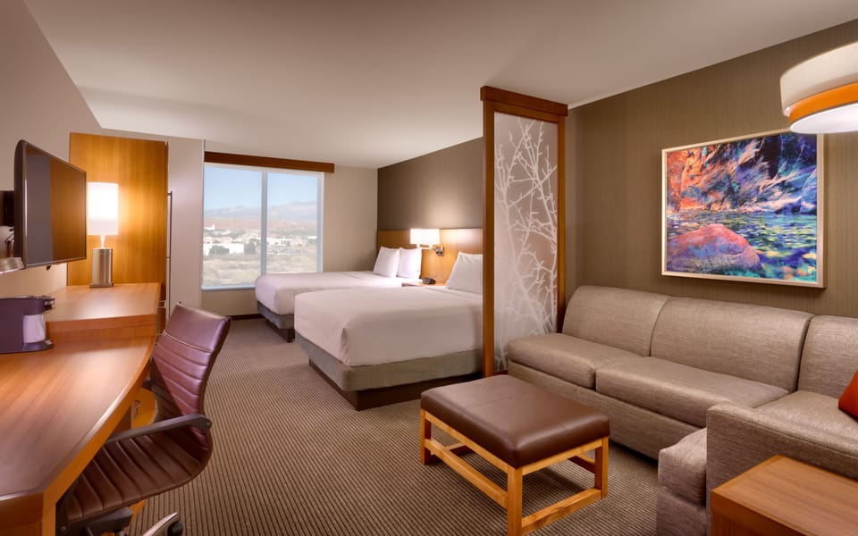 In-room safe, desk, blackout drapes, iron/ironing board