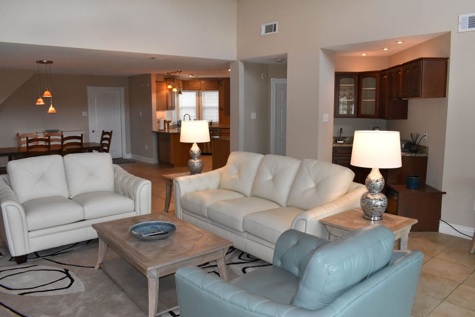 Gracious open floor plan