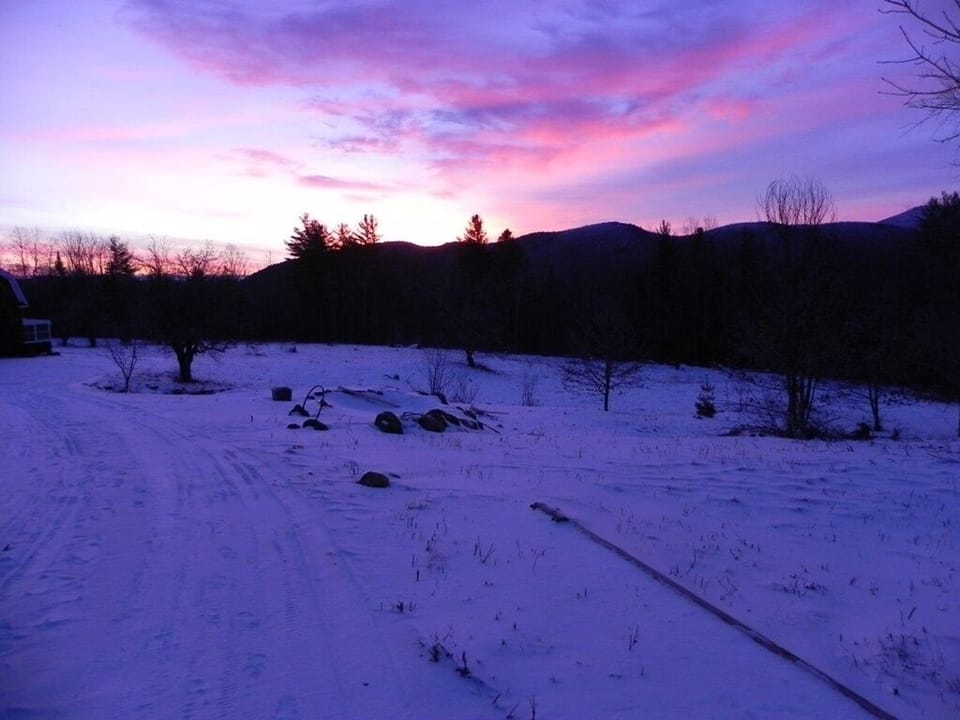 Twightlight sunrise ... even more amazing this year after tree cutting 