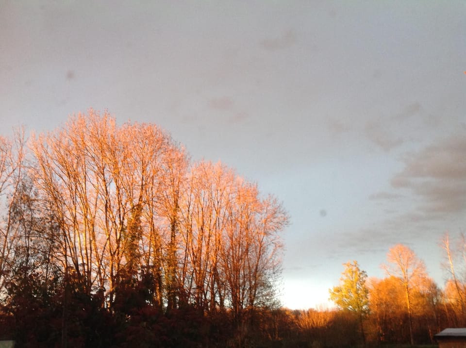 Sunset in Le Mas