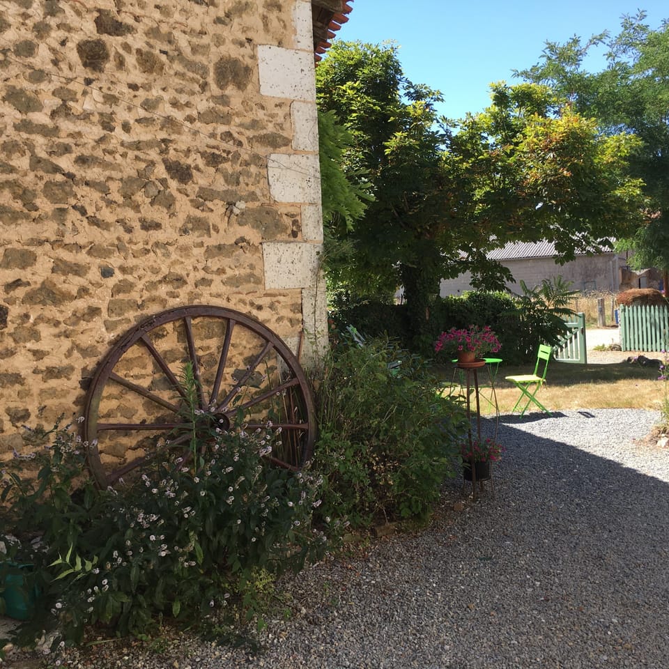Side of cottage