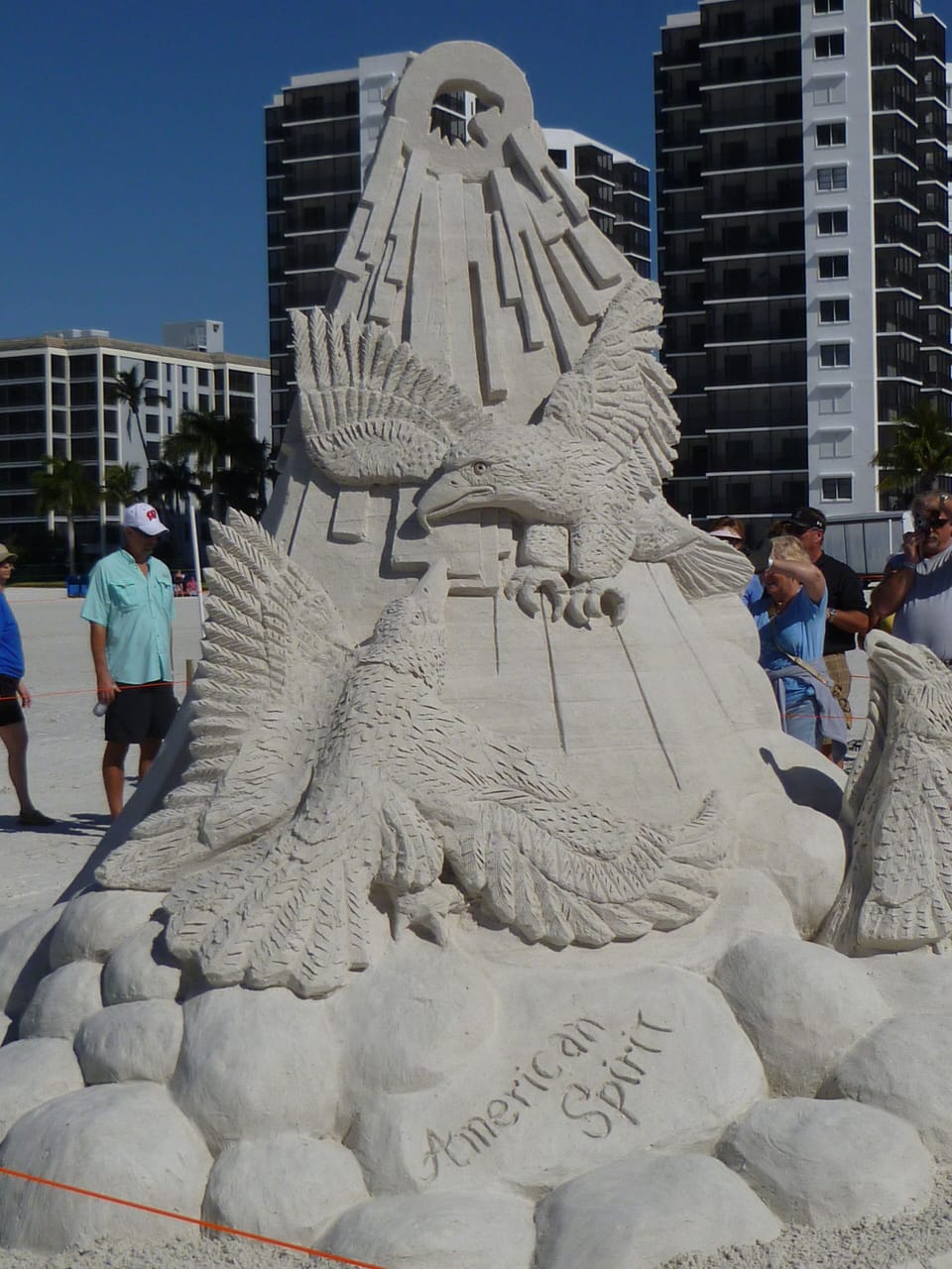 Sand sculpture