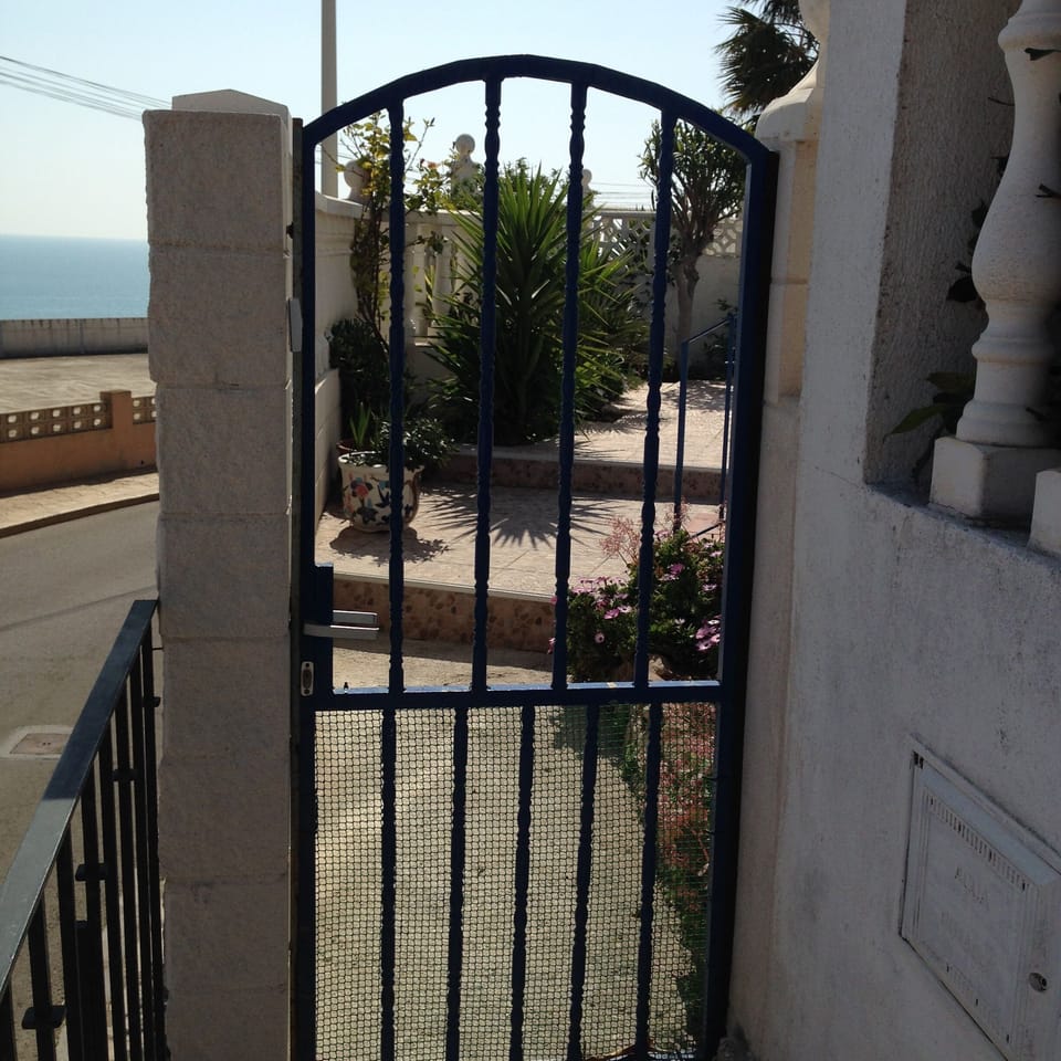 View from the gate