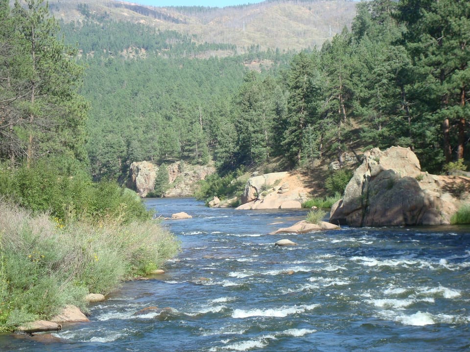 PLATTE RIVER IS GREAT FOR WHITEWATER RAFTING OR FLY FISHING EXPERIENCE 