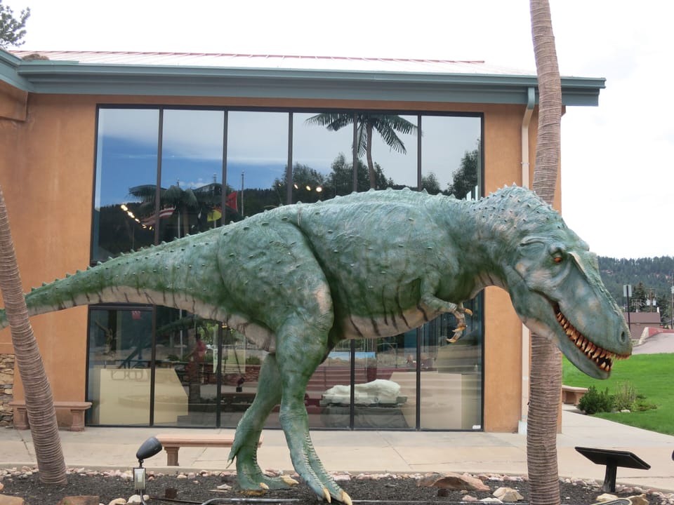 VISIT DINOSAUR RESOURCE CENTER, A GREAT MUSEUM IN WOODLAND PARK