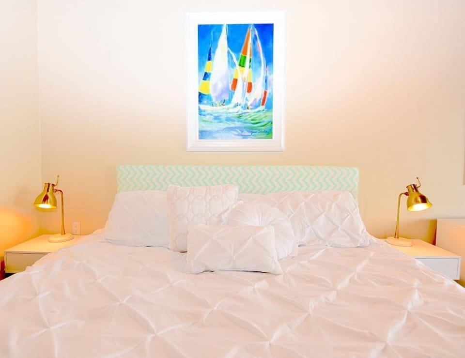 Comfortable king bed