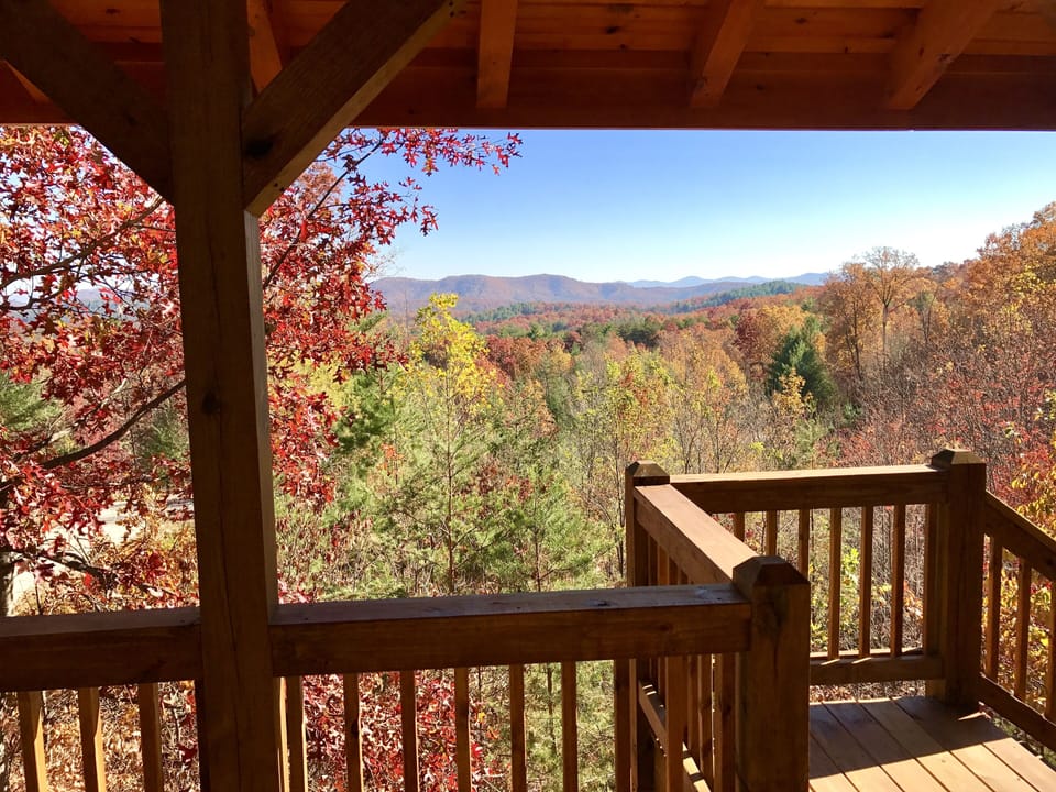 Post-peak fall color