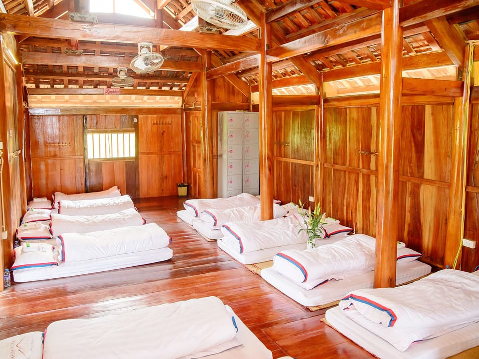 Traditional Stilt House | Premium bedding, down comforters, memory foam beds, desk