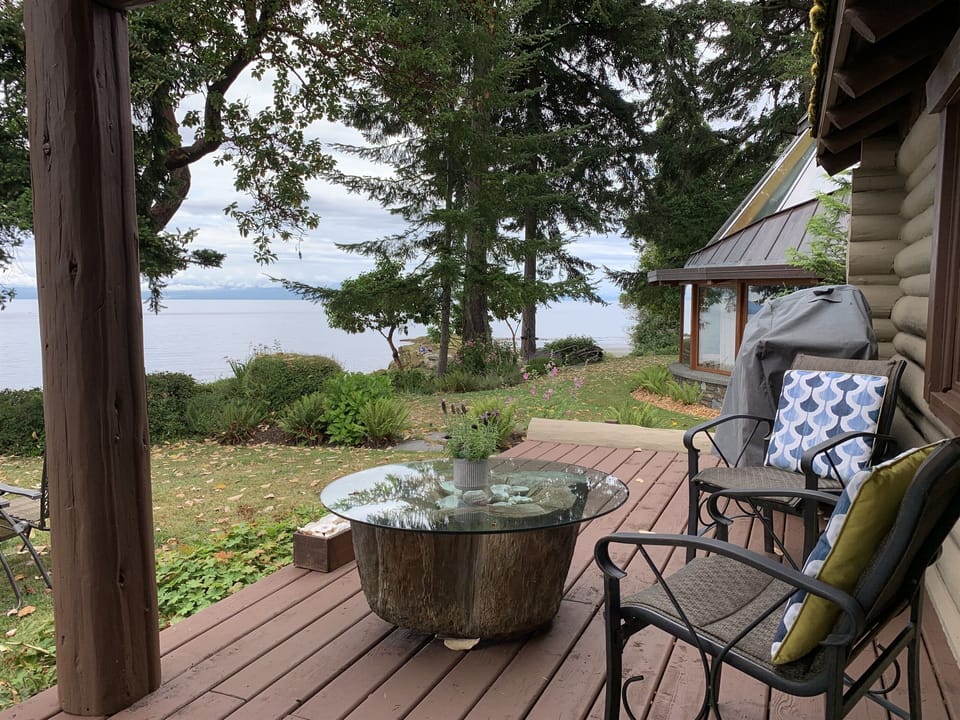 View from the deck