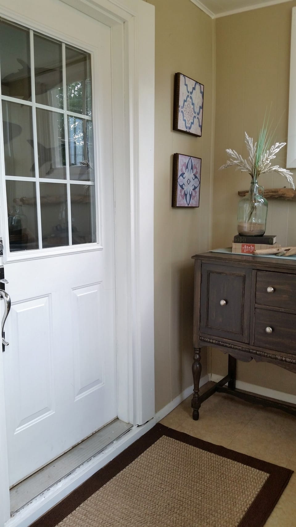 Mudroom/entry to the house