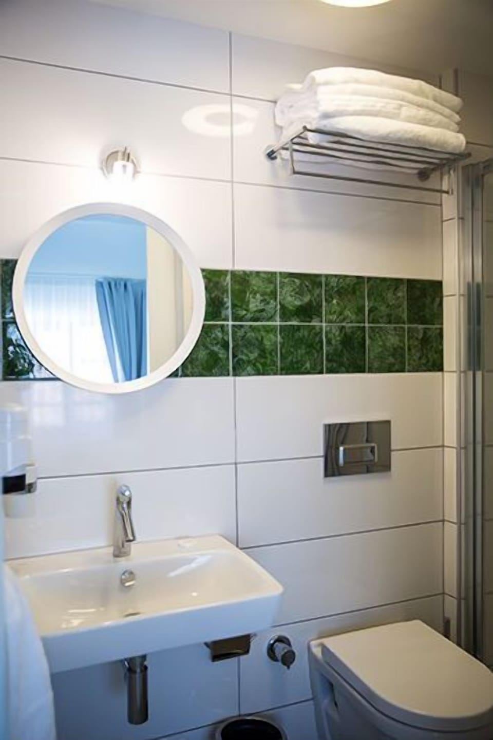 Standard Double Room (Gunbatisi) | Bathroom | Shower, free toiletries, hair dryer, slippers