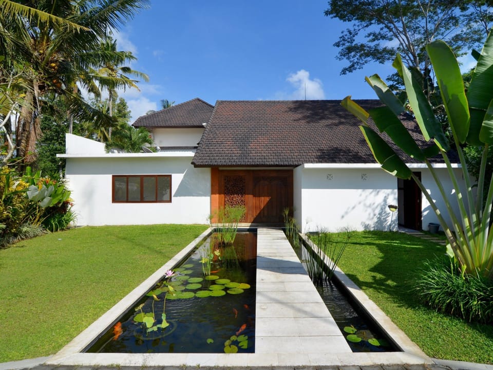 Outdoor pool, a natural pool
