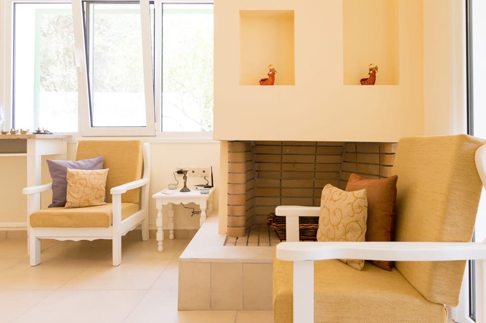 Exclusive Apartment | Living area | LCD TV, fireplace, DVD player