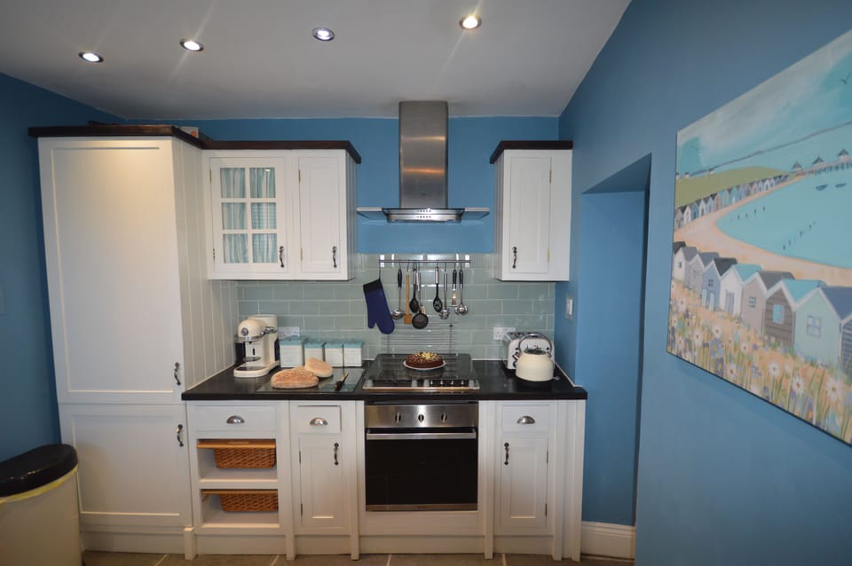 Bespoke kitchen, with lots of extras.