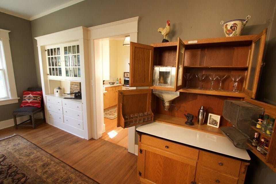 Dining Room off the large kitchen and living room.