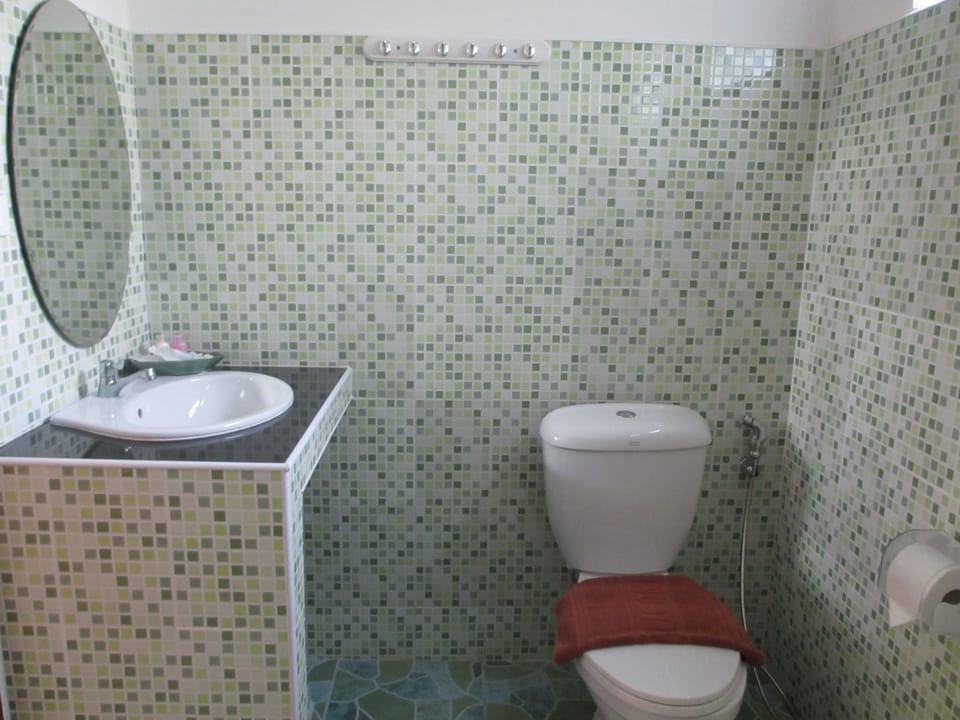 Standard Triple Room | Bathroom | Shower, free toiletries, hair dryer, bathrobes