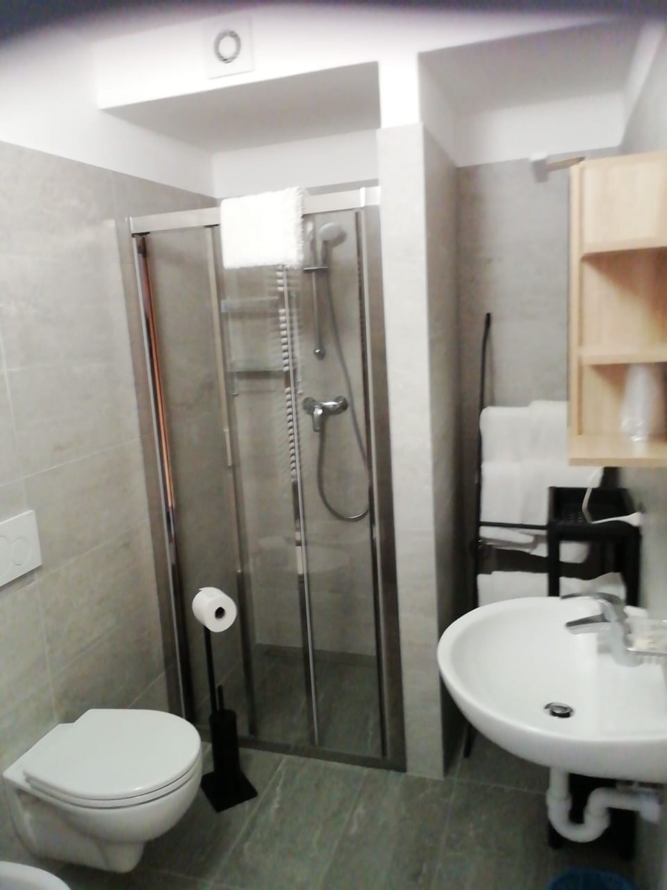 Triple Room | Bathroom | Shower, free toiletries, hair dryer, bidet