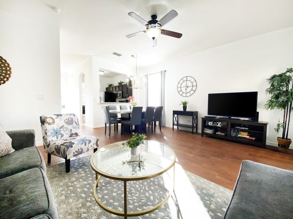 Spacious Great Room with modern style