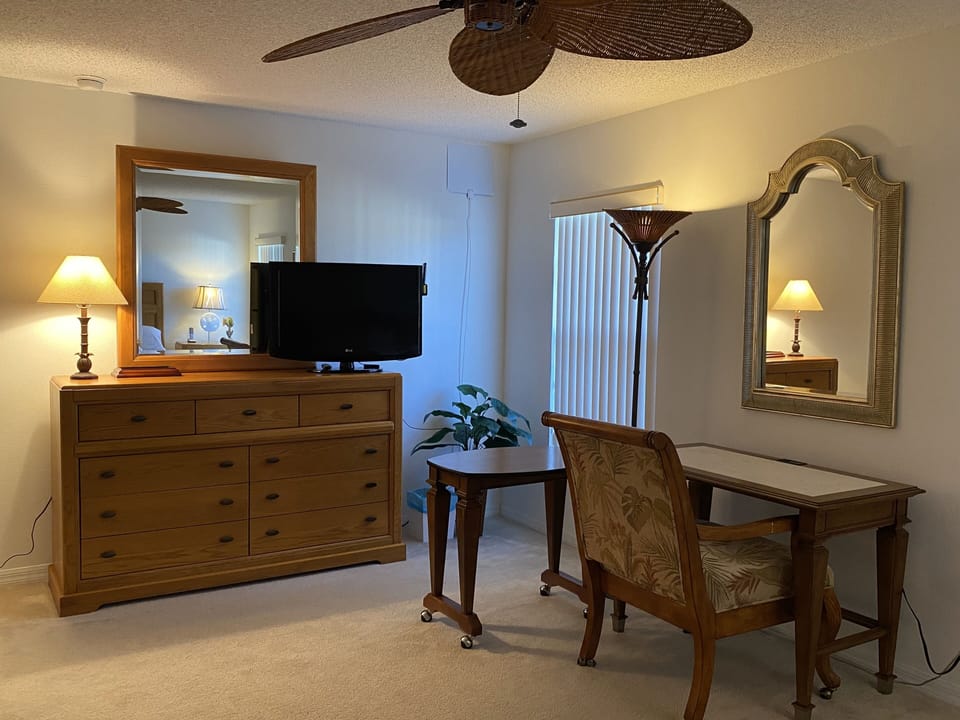 Primary Bedroom with Desk