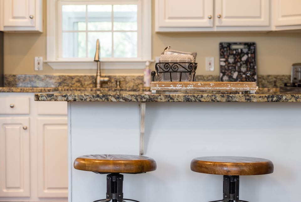 Have your breakfast at the island