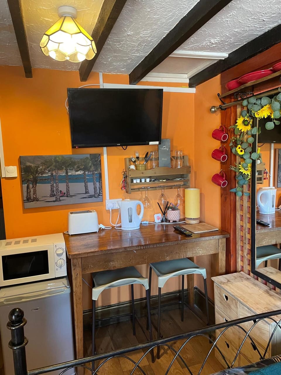 Desk, iron/ironing board, WiFi (free), individually furnished