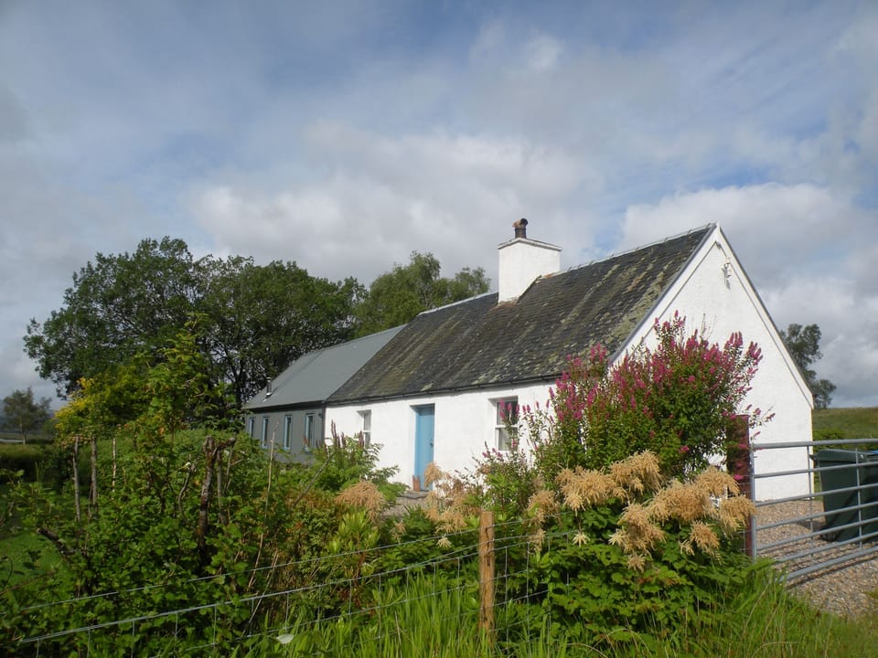 The cottage from the road