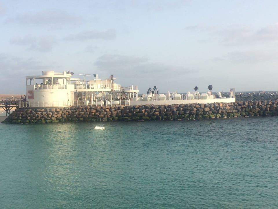 Bikini Beach club and lagoon