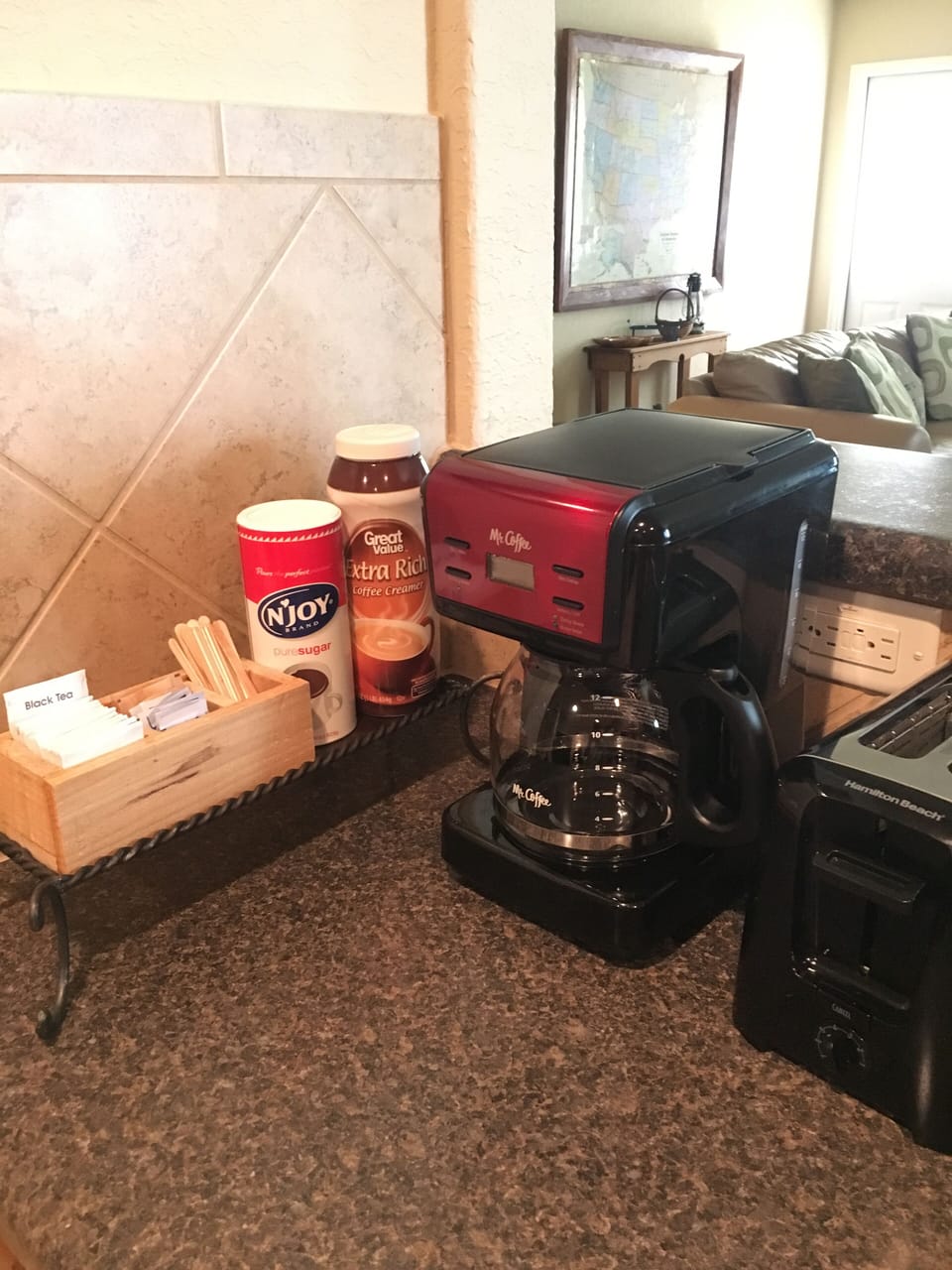 Coffee & Tea area