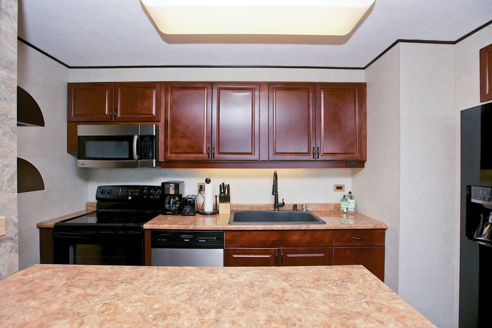 Kitchen with Ocean View
