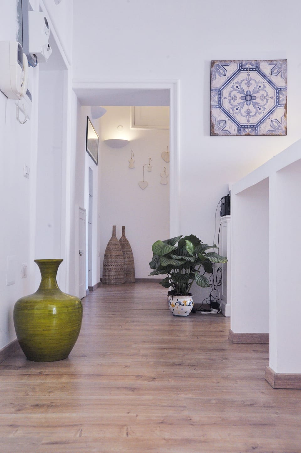 Interior entrance