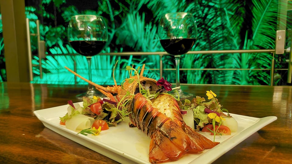 Relish private chef gourmet dining with fresh Costa Rican ingredients