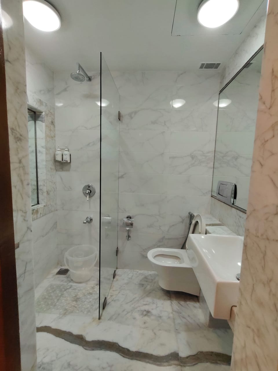 Deluxe Room | Bathroom | Shower, free toiletries, hair dryer, towels