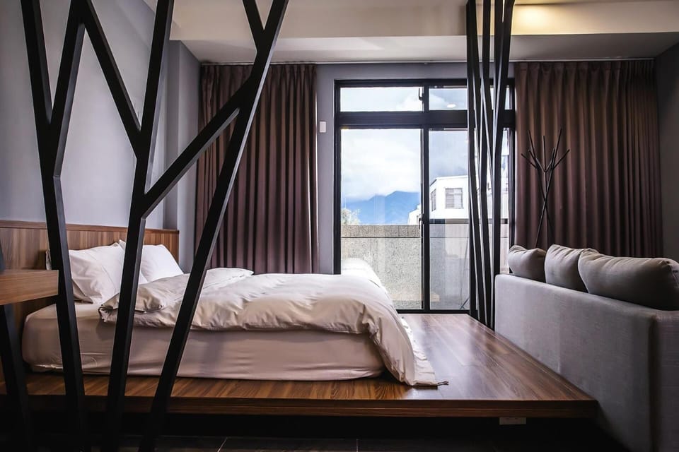 Desk, blackout drapes, soundproofing, rollaway beds